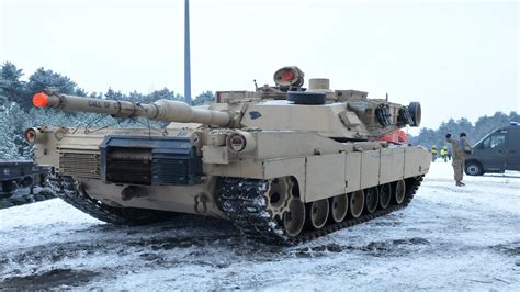 Atlantic Resolve First Us M1a2 Main Battle Tanks In Poland Article