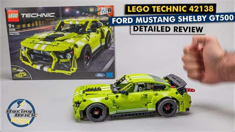 Lego Technic 42138 Ford Mustang Shelby Gt500 Detailed Building Review