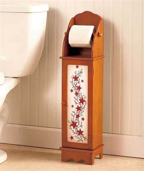 Learn how to install a toilet paper holder on your bathroom wall. Decorative Toilet Roll Storage Cabinet, Toilet Paper ...