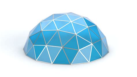 Geodesic Small Dome 3d Cgtrader