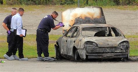 Three Bodies Found In Burned Car In Maine
