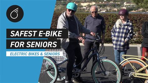 The Safest Electric Bike For Seniors E Bike Demo Fitting Youtube