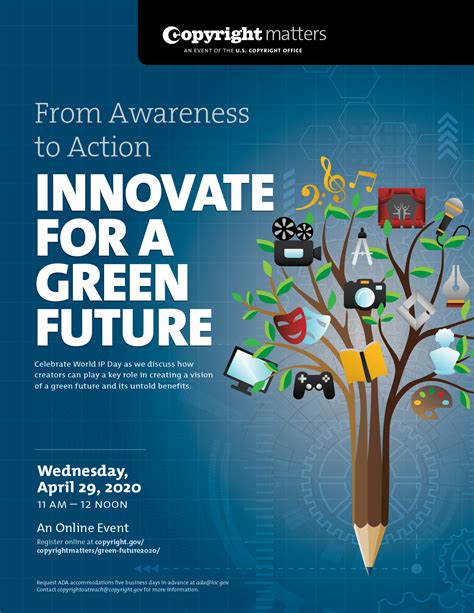 Awareness To Action Innovate For A Green Future Us Copyright Office