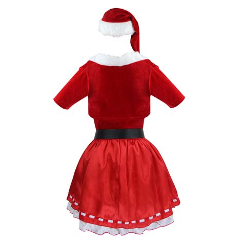 Women S Candy Cane Cutie Mini Dress Cosplay Christmas Costume Xt12251