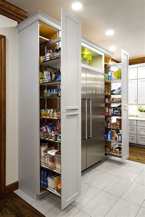 These could be glass mason jars or tall glass bins with plastic pop lids. Finding the Right Pantry for your Kitchen: Styles, Size ...