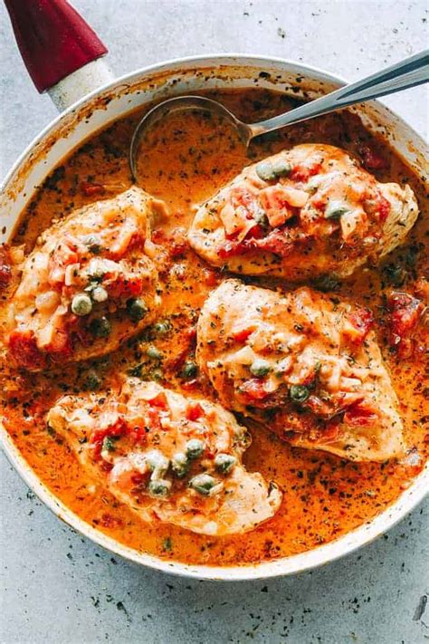 70 chicken breast recipes that are anything but boring. Chicken Breasts in Tomato Sauce Recipe | Easy Stovetop ...