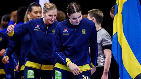 Nu håller vi tummarna för det blågula laget! Matchguide: Spanien-Sverige - Handbollslandslaget