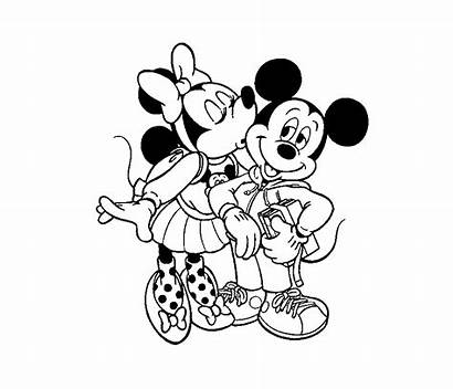Mickey Mouse Minnie Coloring Kid Drawing Colour