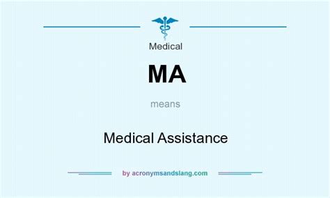 Ma Medical Assistance In Medical By