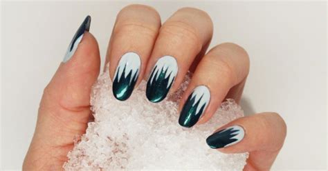 Heres Exactly How To Diy Icicle Nail Art At Home