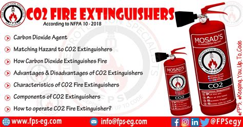Carbon Dioxide Fire Extinguishers Co2 According To Nfpa 10 Fire Protection Specialists