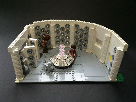 Classic Tardis Console Room In Lego Lego Tardis Lego Creations