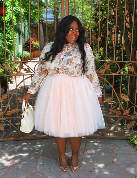 How To Wear A Tulle Skirt For Plus Size Women Marifashion
