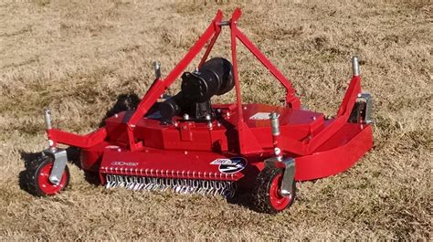 Tar River Finishing Mower Rear Discharge 3pt Pto Yard And Toy