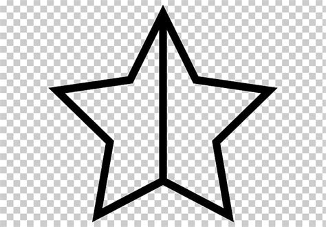 Star Shape Dots Triangle Png Clipart 5 Star Angle Area Black And