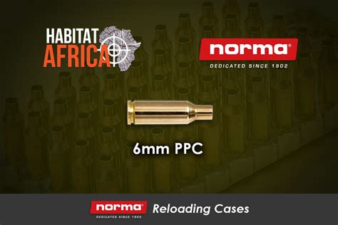 Norma Reloading Brass 6mm Ppc Habitat Africa