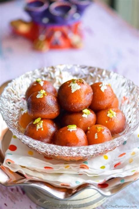 Easy Indian Gulab Jamun With Milk Powder Recipe