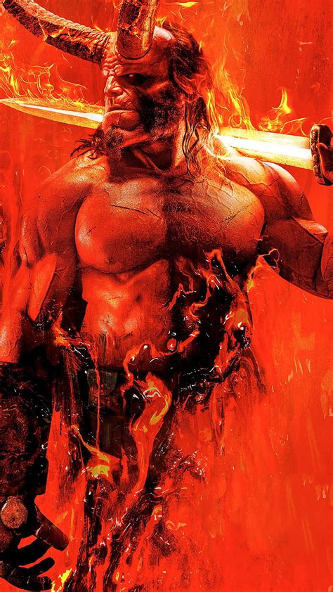 Hellboy David Harbour Comic Film Hd Phone Wallpaper Peakpx
