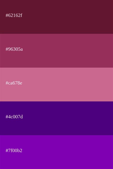 Paleta De Cores Bordo