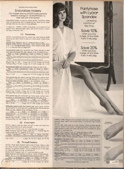 Pretty Cheryl Tiegs In Pantyhose Vintage Catalog Leggy Hosiery Photo Clippings