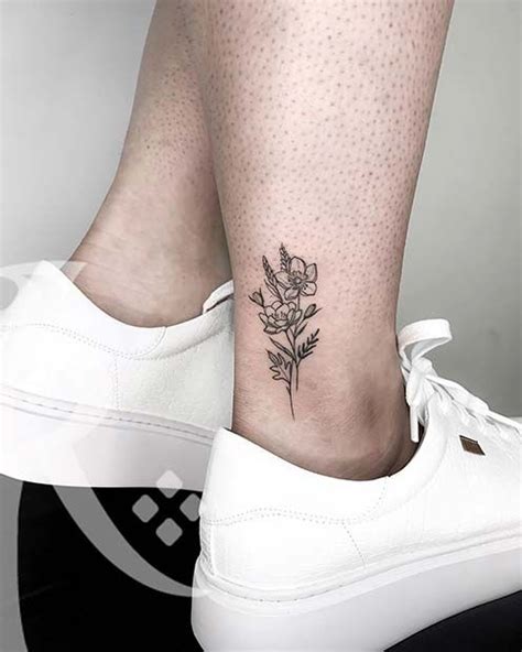 43 Pretty Ankle Tattoos Every Woman Would Want Page 4 Of 4 Stayglam