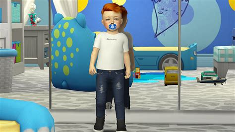 Anto Atreus Hair Kids And Toddler Version Redheadsims Cc