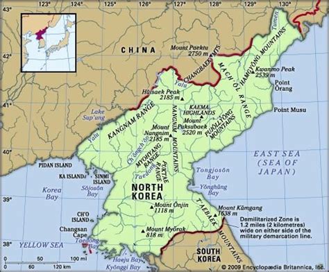 North Korea Facts Map And History