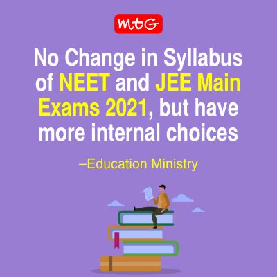 This will help students to know exact topic for preparation for exam. No Change in Syllabus of NEET and JEE Main Exams 2021, but ...