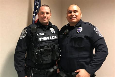 North Las Vegas Police Officers Rob Sherburne Left And Israel Molina Courtesy Las Vegas