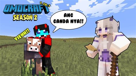 Omocraft S2 6 Nakita Ko Na Si Ate Ganda 😍 Minecraft Tagalog Youtube