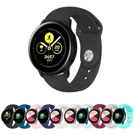 Samsung galaxy watch active2 watch. Pulseira Sport para Samsung Galaxy Watch Active 40mm ...