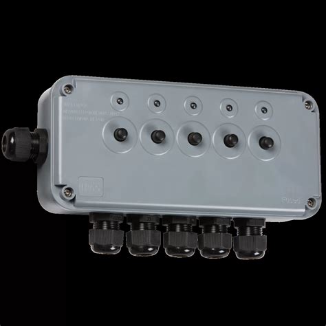Waterproof 5 Gang Switch Box 13a Ip66 Perfect For A Water Feature
