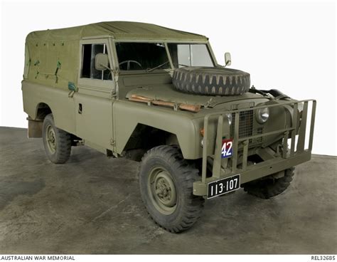 Land Rover Series 2a 34 Ton General Service Australian War Memorial