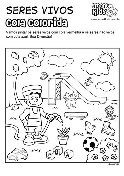 Seres Vivos Y No Vivos Para Niños De Preescolar Niños Relacionados