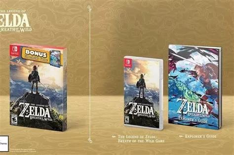 The Legend Of Zelda Breath Of The Wild Explorers Edition Mercadolibre