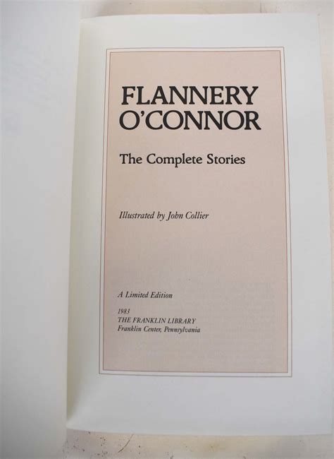 Flannery Oconnor The Complete Stories Flannery Oconnor