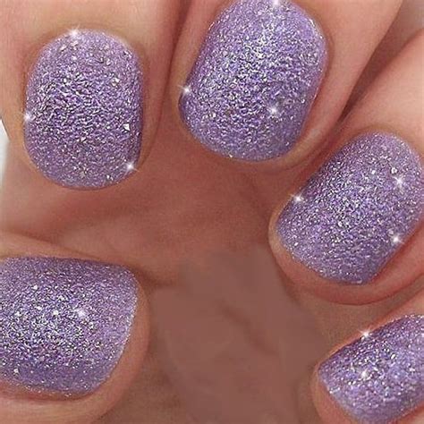 Glitter Dazzling Nails Kit Lilac