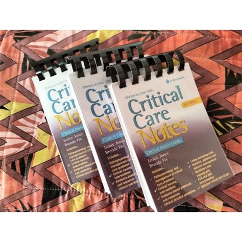 Critical Care Notes Clinical Pocket Guide 2nd Edition Shopee Philippines
