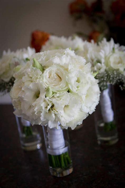 white roses and lisianthus bouquet lisianthus bouquet white bridal bouquet bridal bouquet