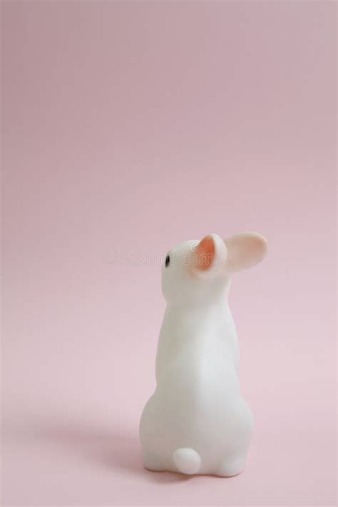 Pink Bunny Rabbit Stock Image Image Of Decorative Animal 96837793