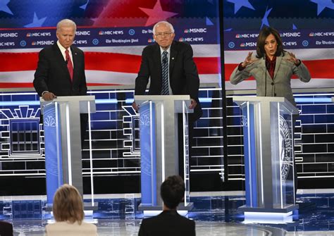 Photos From The Scene Of The Fifth Democratic Presidential Debate In
