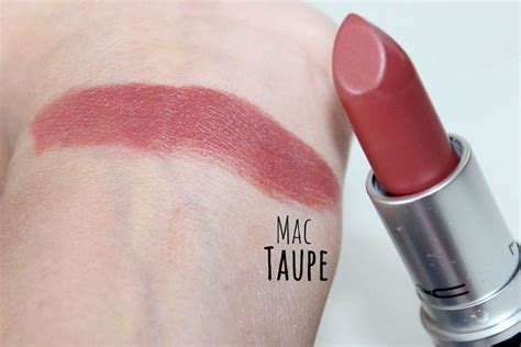 Mac Taupe Lipstick Review And Swatch