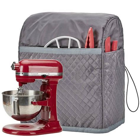 5 out of 5 stars. Stand Mixer Quilted Dust Cover with KitchenAid Bowl