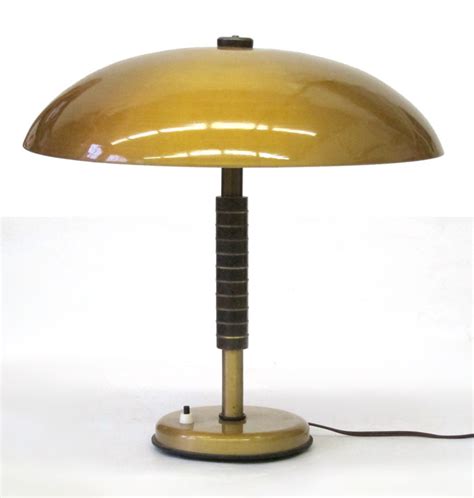 Located in west palm beach, fl. Large 60's vintage gold coloured table lamp - Sold - BDF