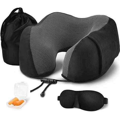 Neck Pillow Travel Pillow Best Memory Travel Neck Pillow For Airplane Sleeping Travel Pillows