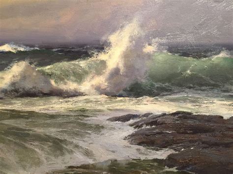 A Detail From Don Demers The Wave Ocean Waves Painting Seascape