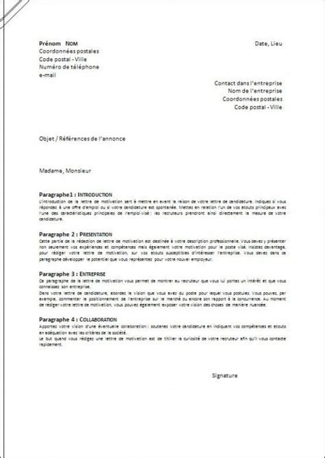 Lettre De Motivation Pour Agence Interim  YukiSasaki Carta Exemplo