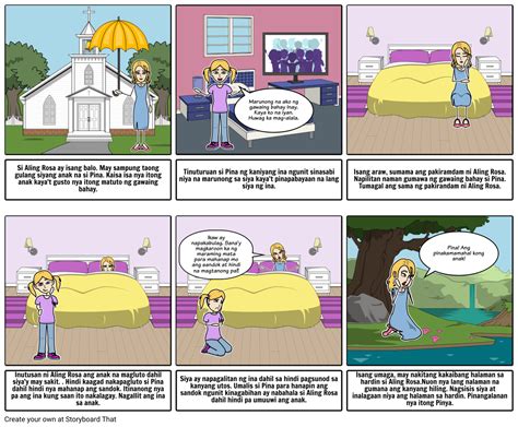 Ang Alamat ng Pinya Storyboard by icecream4ever