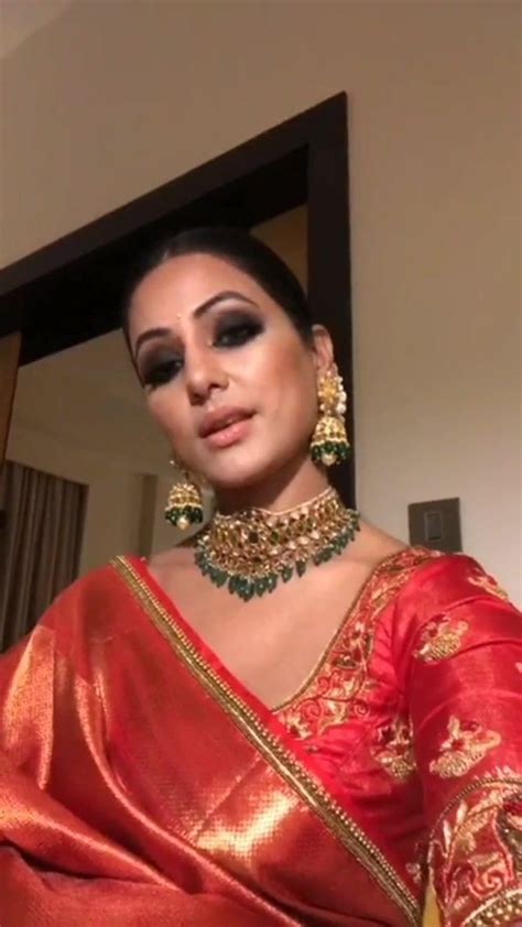Beautiful Gorgeous Hina Khans Beautiful Gorgeous Indian Wear Bridal