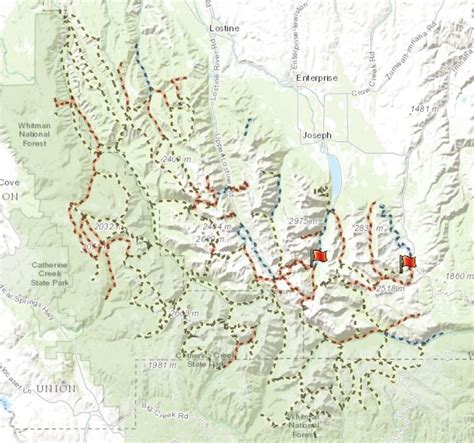 Eagle Mountain Hiking Trail Map Mountainnational